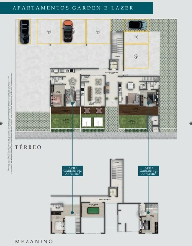 Apartamento, 2 quartos, 70 m² - Foto 4