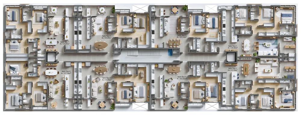 Apartamento, 2 quartos, 105 m² - Foto 4