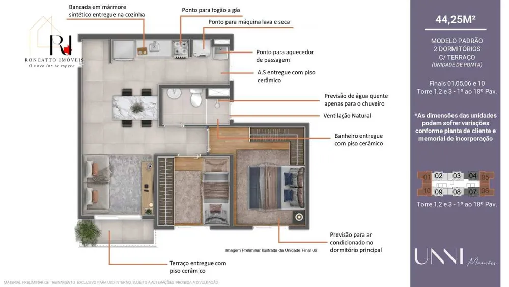 Apartamento, 2 quartos, 44 m² - Foto 12