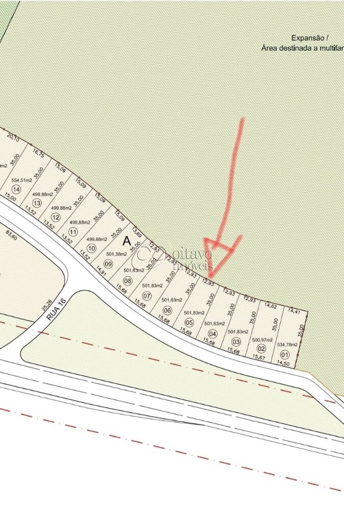 Loteamento e Condomínio, 501 m² - Foto 3