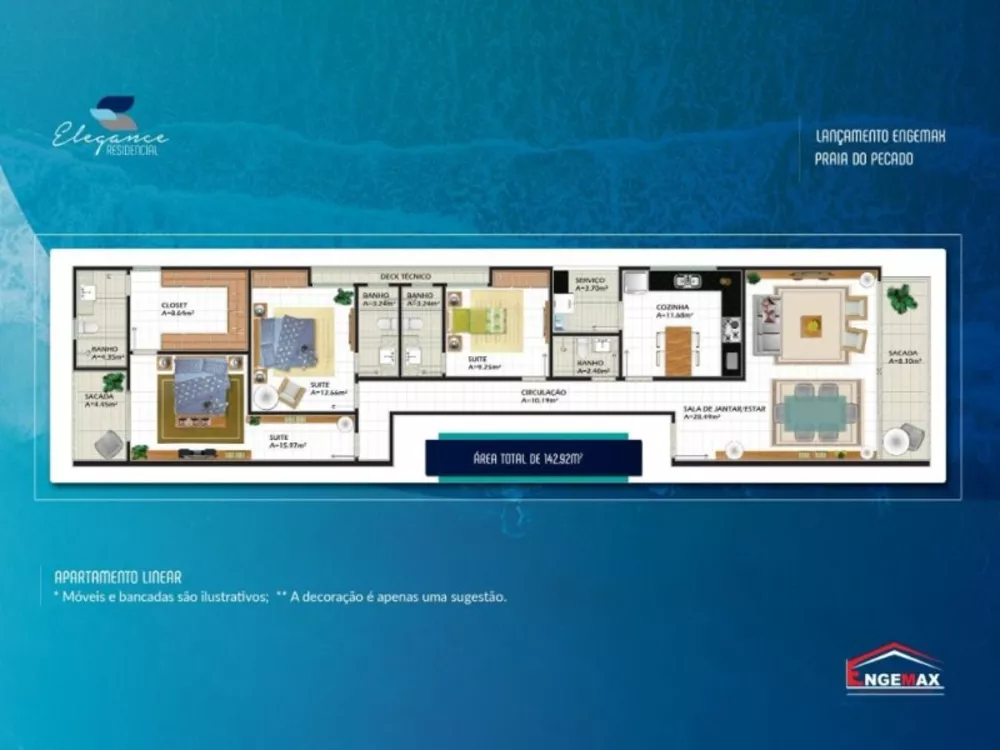 Apartamento, 3 quartos, 142 m² - Foto 13