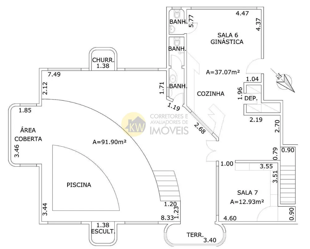Apartamento, 4 quartos, 182 m² - Foto 4