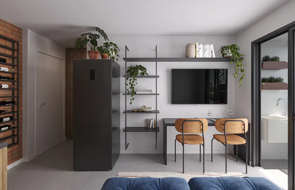 Apartamento, 1 quarto, 24 m² - Foto 2