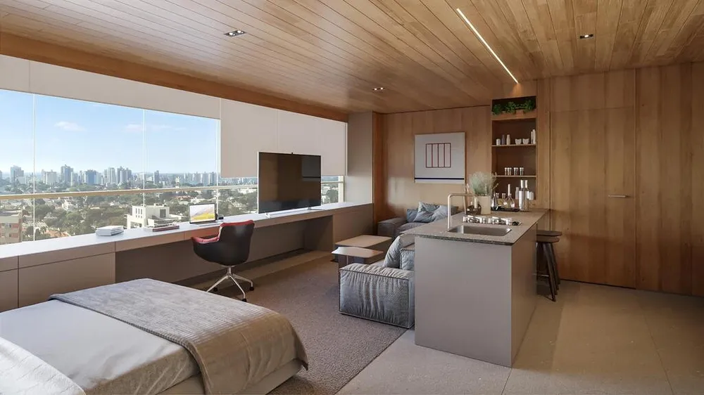 Apartamento, 1 quarto, 32 m² - Foto 1