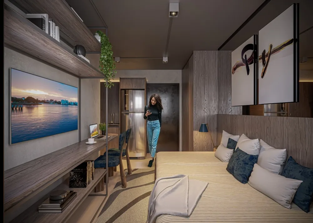 Apartamento, 1 quarto, 18 m² - Foto 6