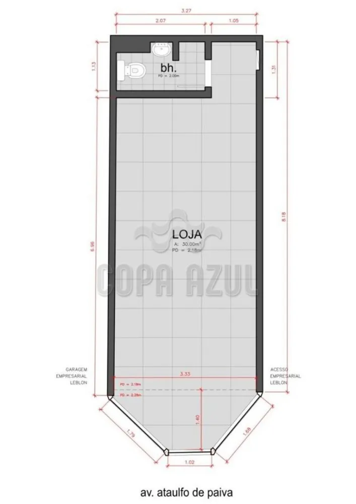 Loja-Salão, 33 m² - Foto 15