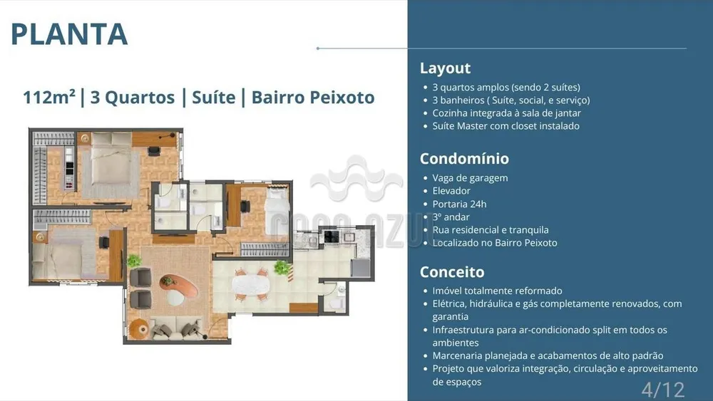 Apartamento, 3 quartos, 112 m² - Foto 6