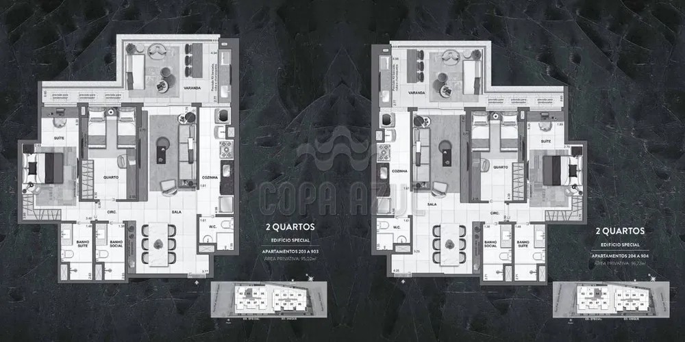 Apartamento, 3 quartos, 136 m² - Foto 158