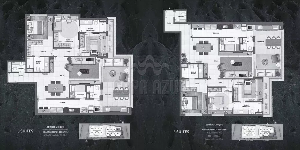 Apartamento, 3 quartos, 136 m² - Foto 60