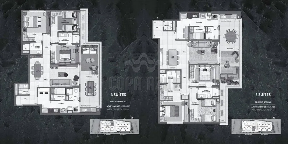 Apartamento, 3 quartos, 136 m² - Foto 155