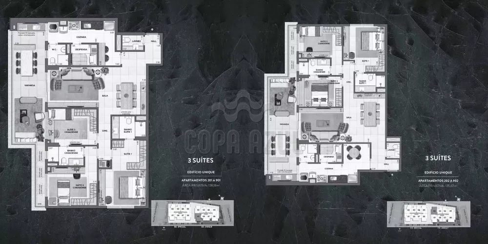 Apartamento, 3 quartos, 136 m² - Foto 42