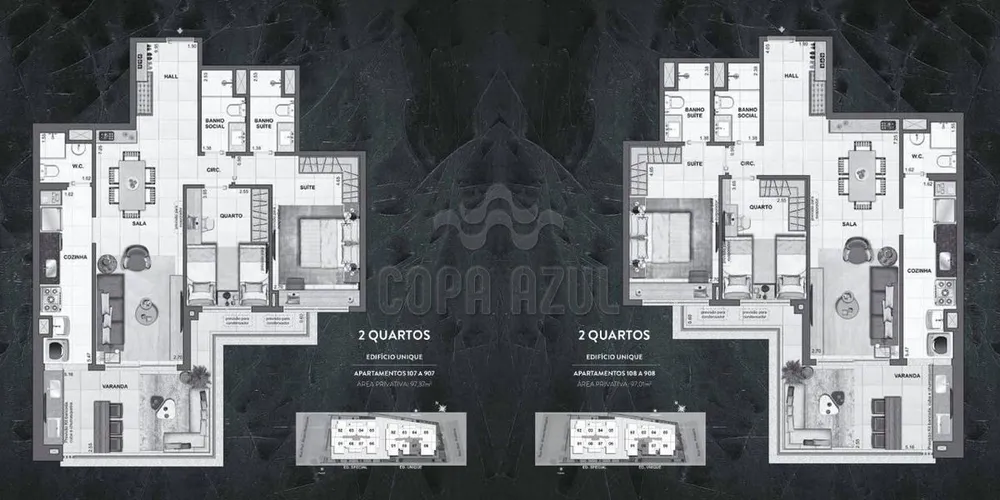 Apartamento, 3 quartos, 136 m² - Foto 161