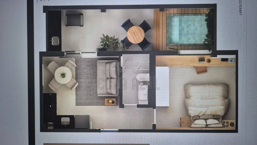Flat/Apart Hotel, 1 quarto, 38 m² - Foto 30