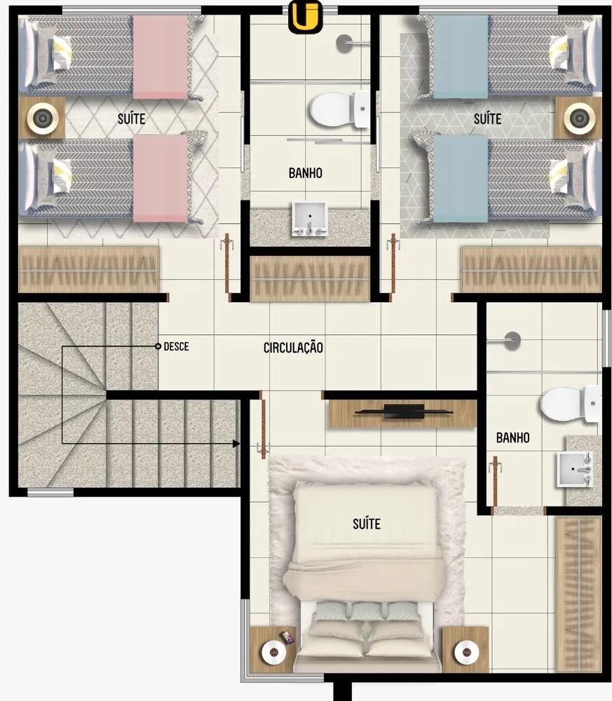 Casa, 3 quartos, 160 m² - Foto 7