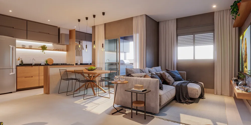 Apartamento, 1 quarto, 42 m² - Foto 3