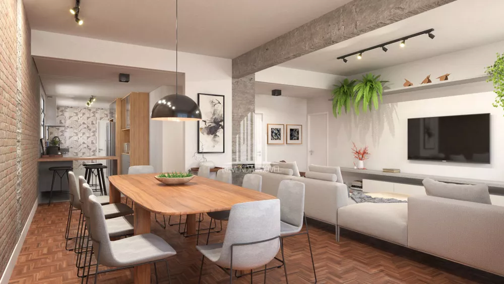 Apartamento à venda com 3 quartos, 212m² - Foto 1