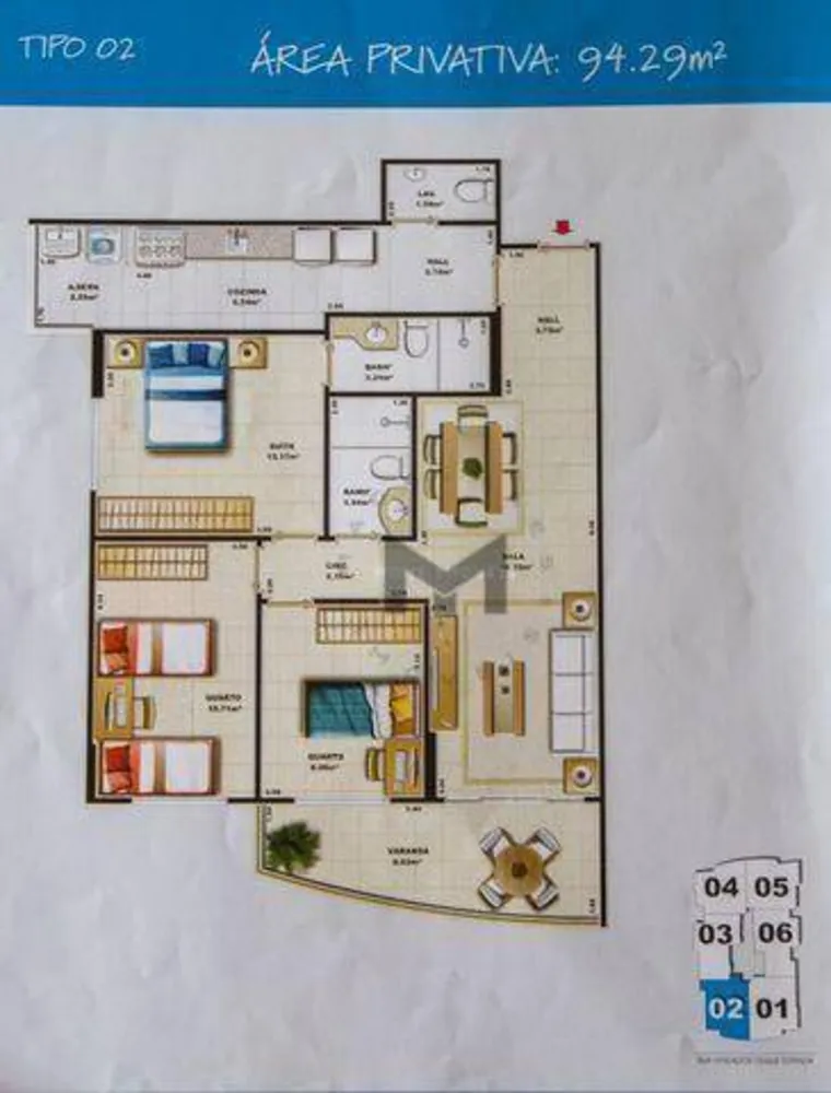 Apartamento, 3 quartos, 100 m² - Foto 20