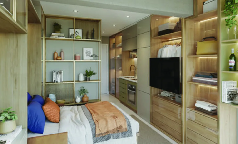 Apartamento, 1 quarto, 21 m² - Foto 4