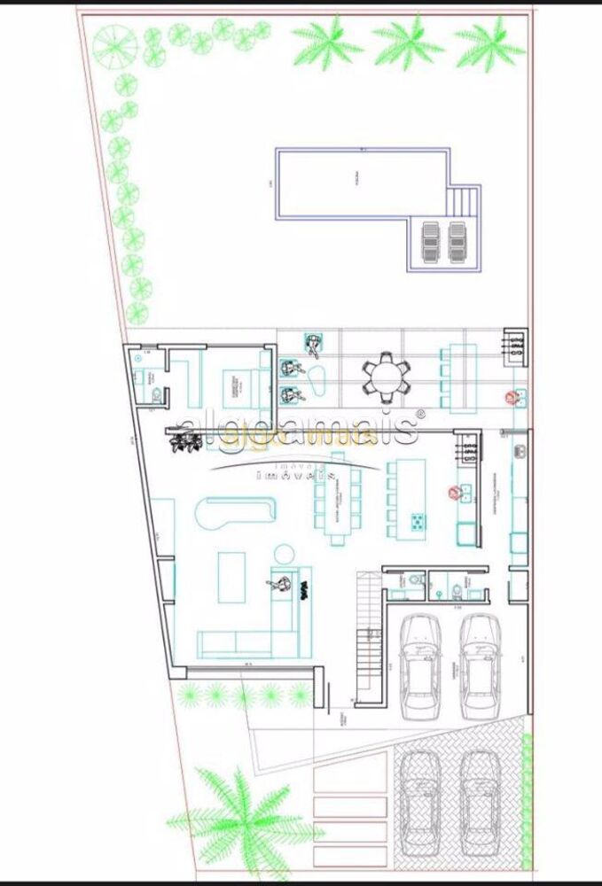 Casa, 5 quartos, 400 m² - Foto 1