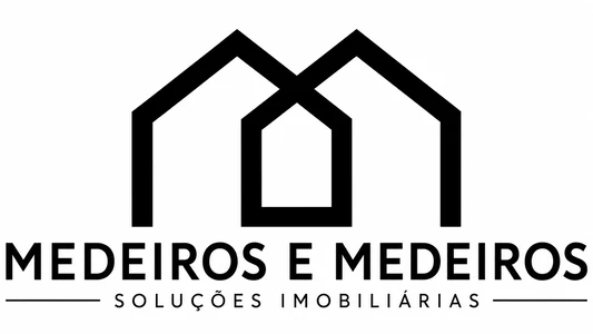 Logo de medeiros e medeiros imoveis