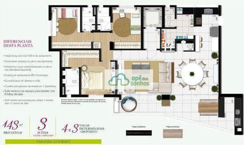 Apartamento, 3 quartos, 143 m² - Foto 16