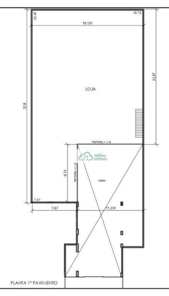Loja-Salão, 1328 m² - Foto 5
