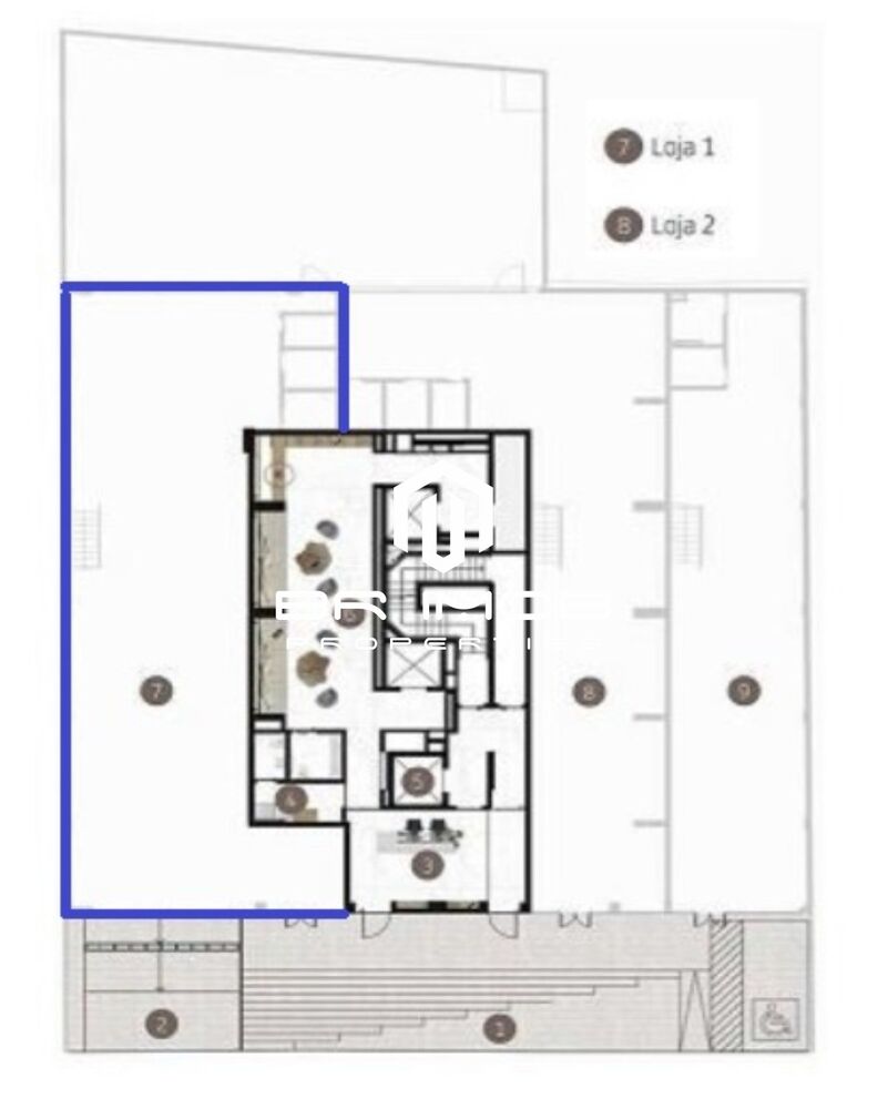 Loja-Salão, 403 m² - Foto 2