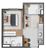 Apartamento, 1 quarto, 28 m² - Foto 3