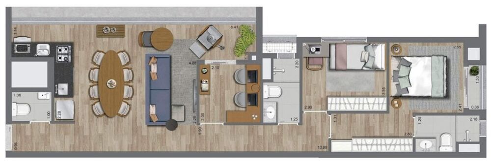 Apartamento, 3 quartos, 70 m² - Foto 15