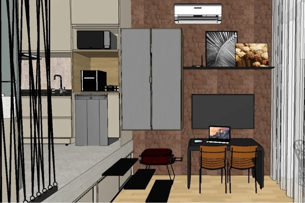 Apartamento, 1 quarto, 21 m² - Foto 7