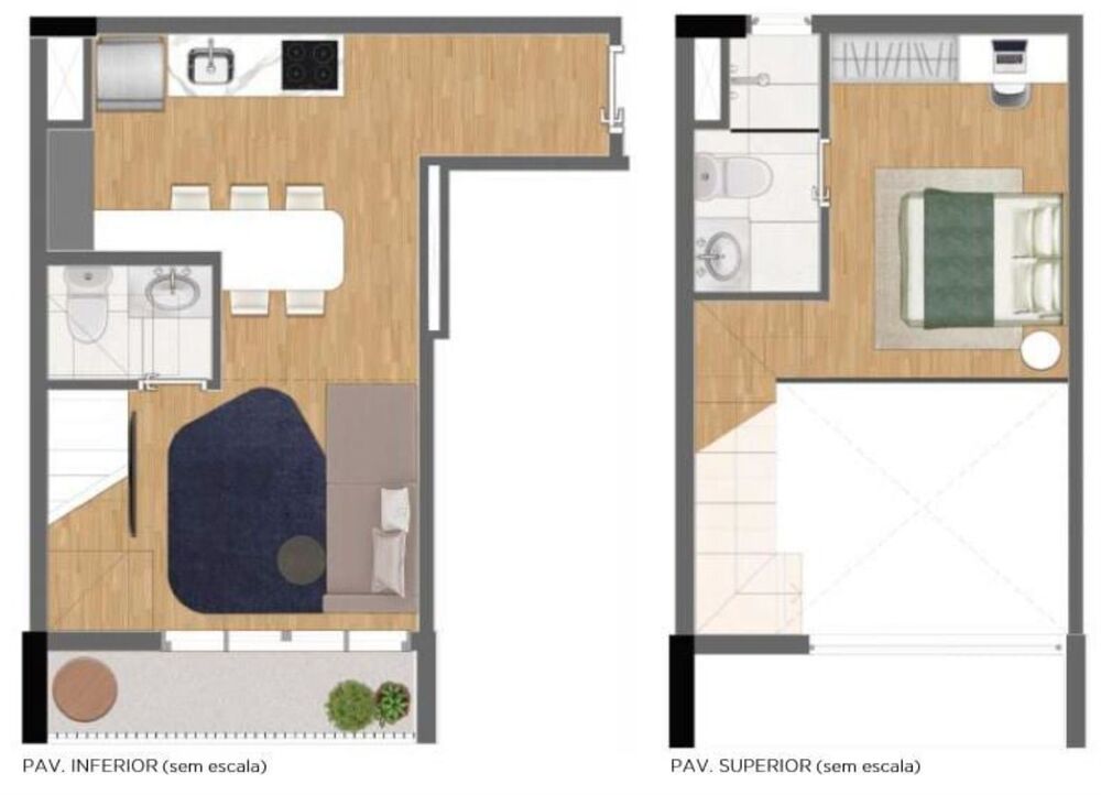 Apartamento, 1 quarto, 95 m² - Foto 3