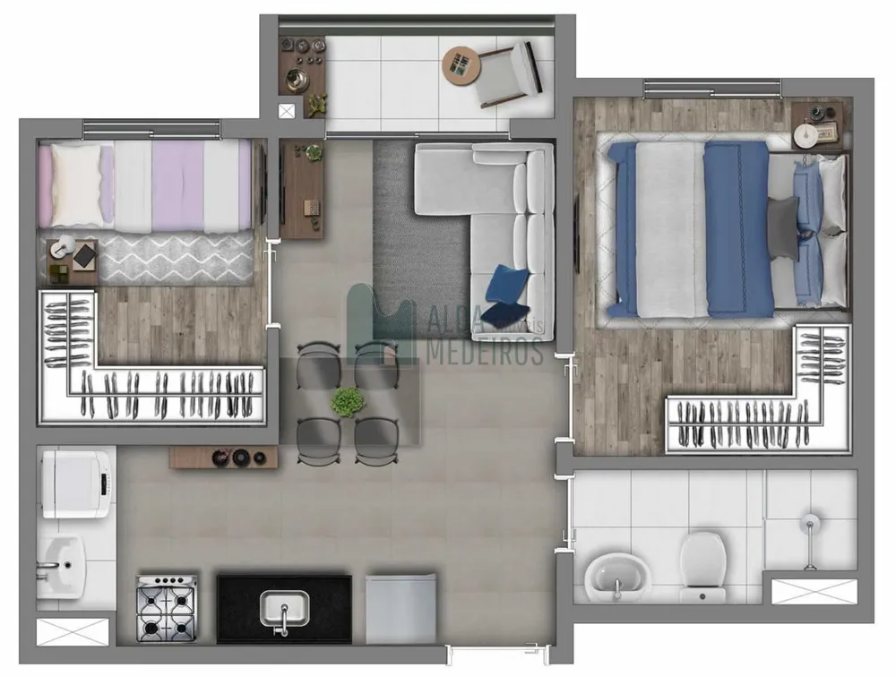 Apartamento, 2 quartos - Foto 11