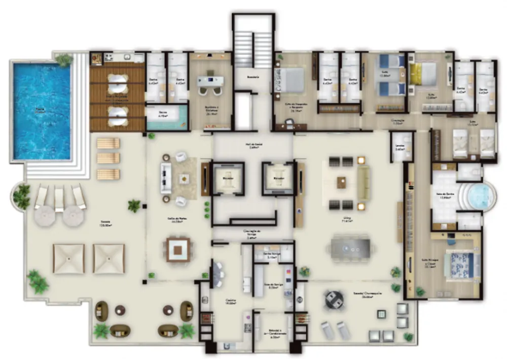 Apartamento, 5 quartos, 284 m² - Foto 16