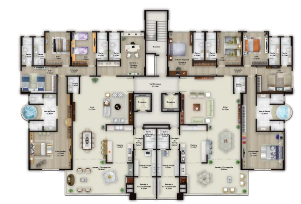 Apartamento, 5 quartos, 284 m² - Foto 15