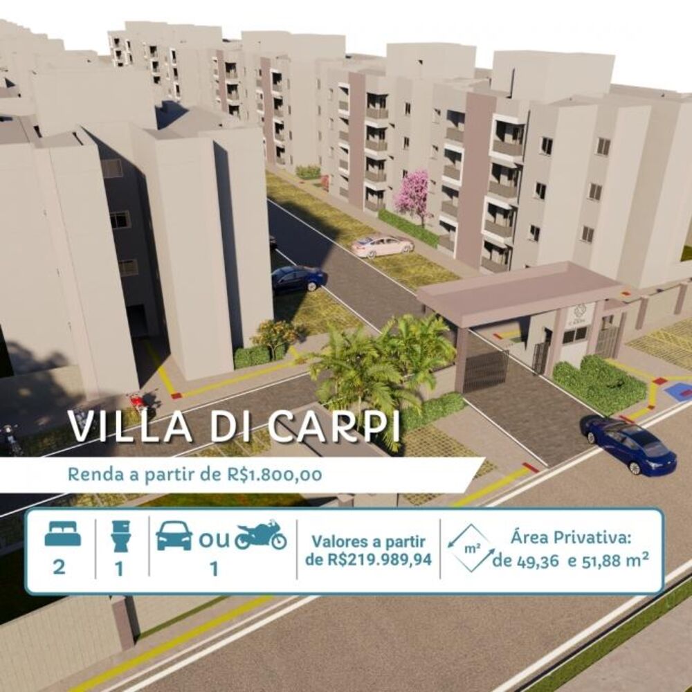 Apartamento à venda com 2 quartos, 52m² - Foto 1