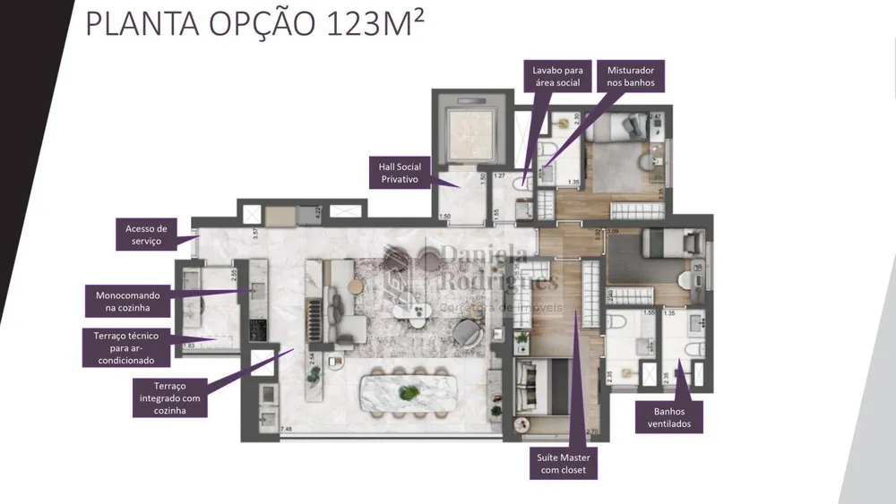 Apartamento, 4 quartos, 144 m² - Foto 2