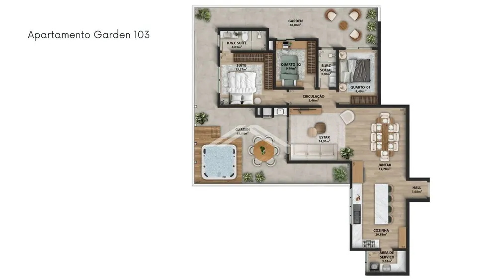 Apartamento, 3 quartos, 118 m² - Foto 17