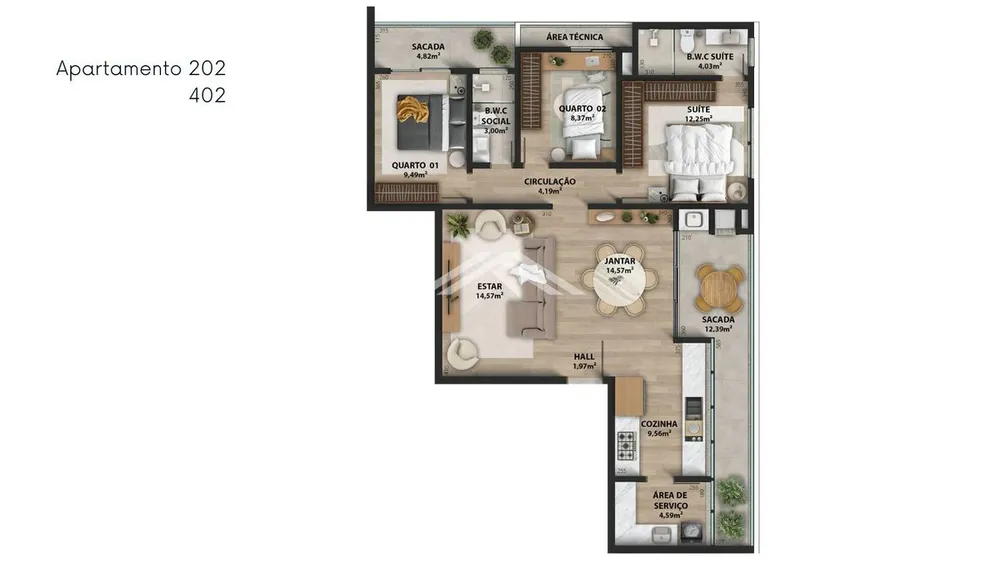 Apartamento, 3 quartos, 118 m² - Foto 18