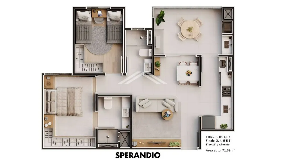 Apartamento, 2 quartos, 72 m² - Foto 16