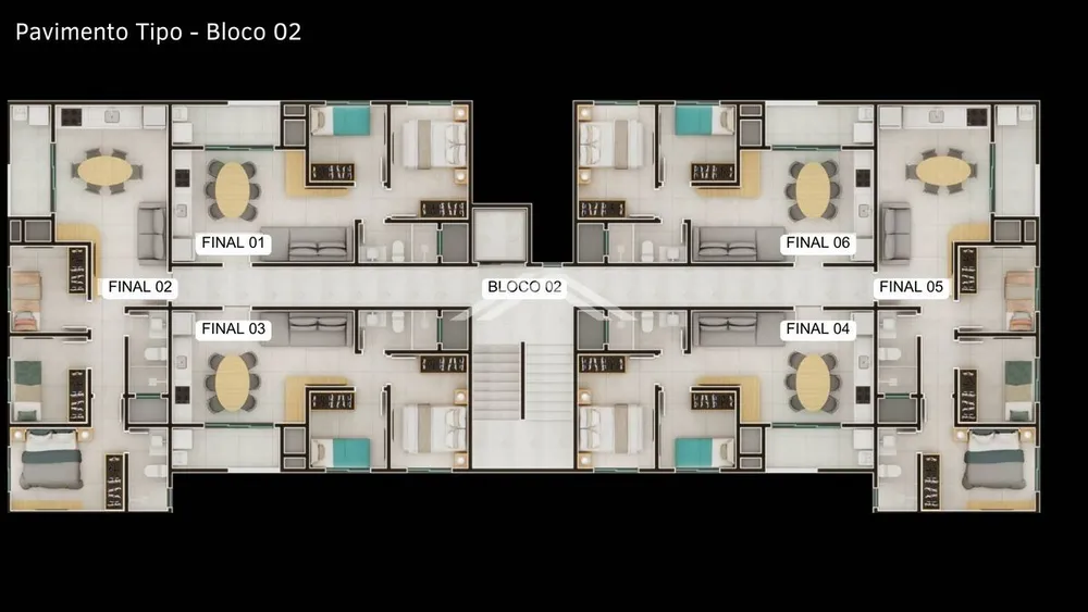 Apartamento, 2 quartos, 50 m² - Foto 9