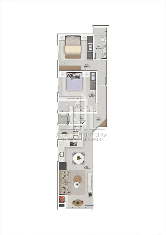 Apartamento, 2 quartos, 109 m² - Foto 18