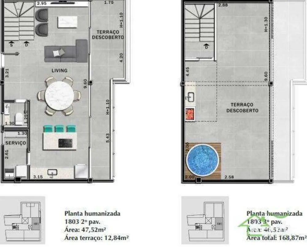 Cobertura, 3 quartos, 304 m² - Foto 4