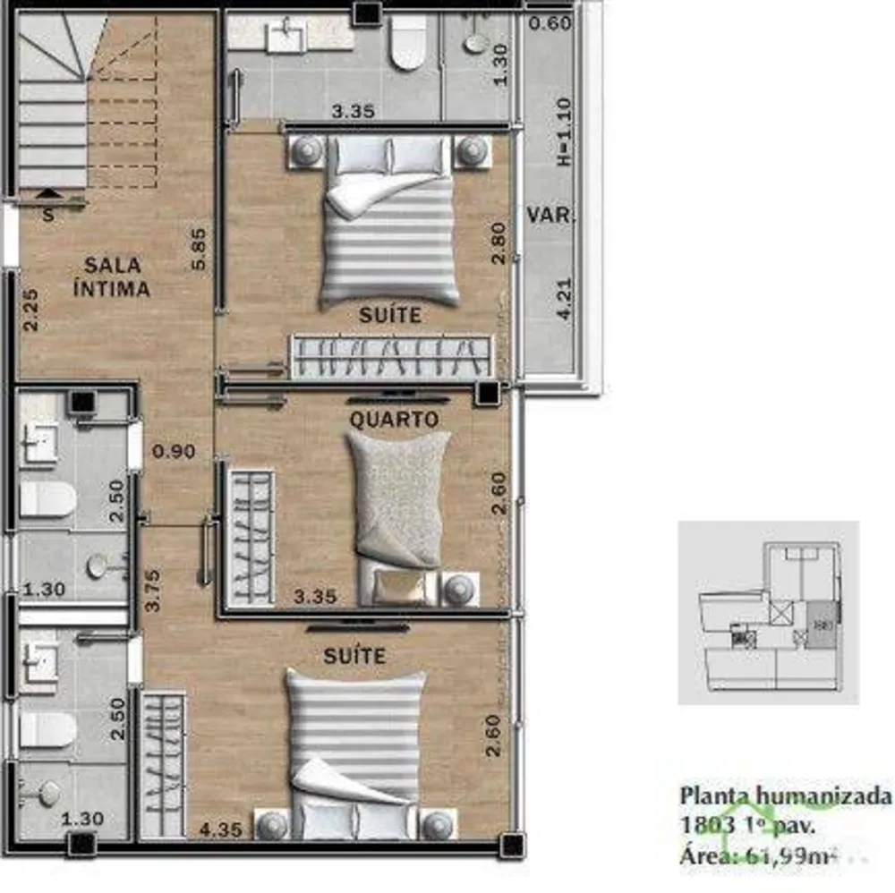 Cobertura, 3 quartos, 304 m² - Foto 3