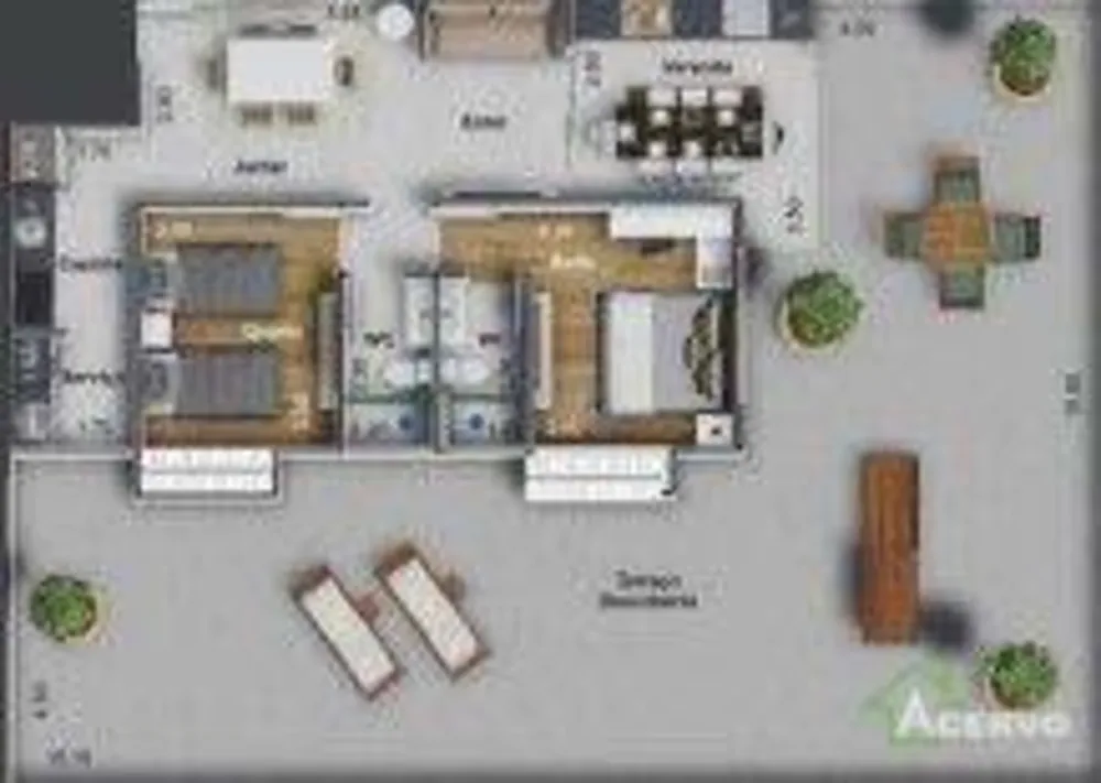 Apartamento, 2 quartos, 176 m² - Foto 3