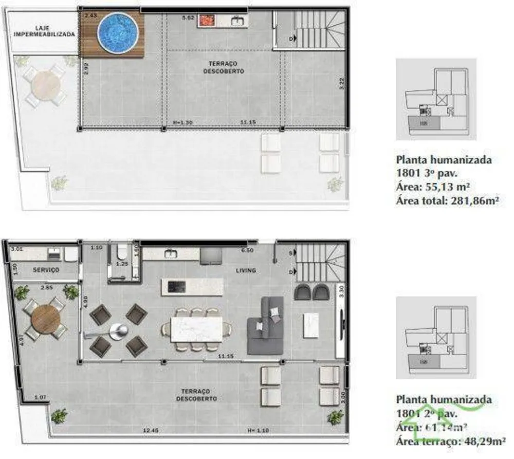 Cobertura, 4 quartos, 474 m² - Foto 4