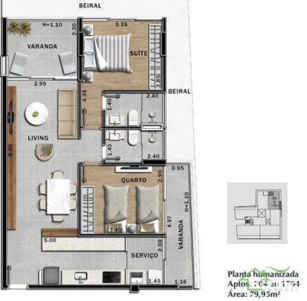 Apartamento, 2 quartos, 158 m² - Foto 4