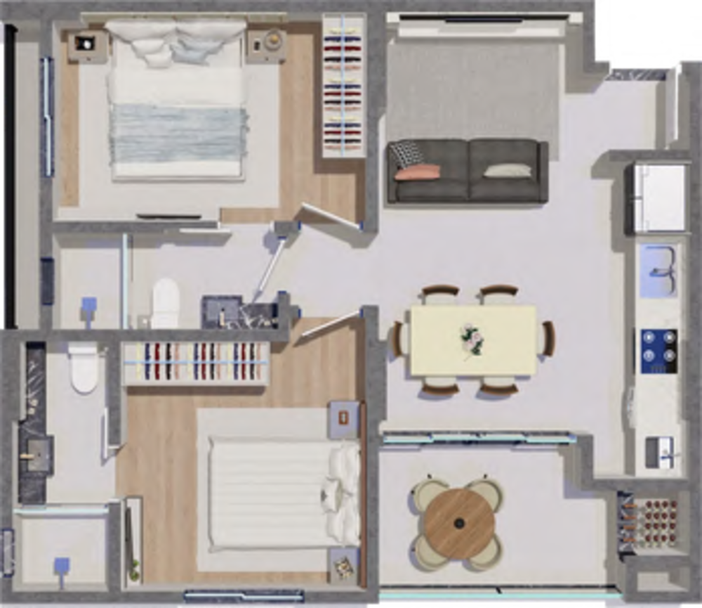Apartamento, 2 quartos, 60 m² - Foto 16