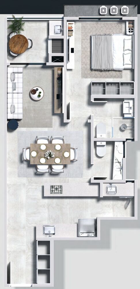 Apartamento, 3 quartos, 76 m² - Foto 7