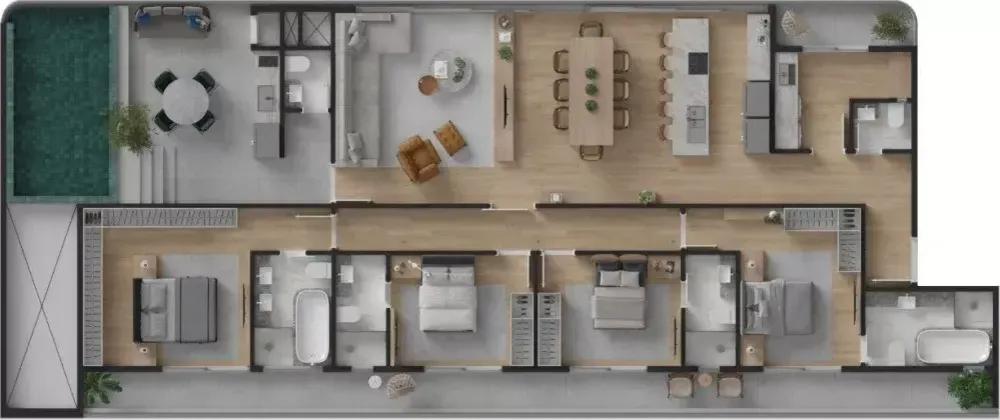 Apartamento, 4 quartos, 314 m² - Foto 9