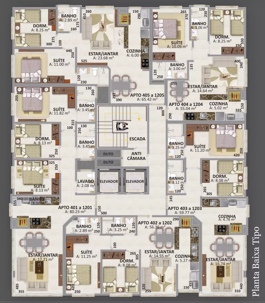 Apartamento, 2 quartos, 73 m² - Foto 4